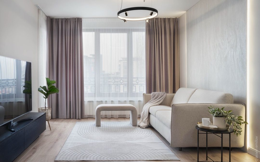 Дизайнерски двустаен апартамент под наем до Парадайс Мол 1300 EUR